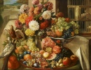Still Life with Birds, Flowers and Fruits