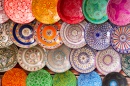 Traditional Handcrafted Plates, Morocco