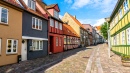 Old Street in Horsens, Denmark