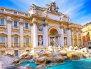 Di Trevi Fountain in Rome, Italy