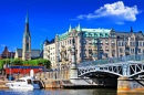 Scenic Canals of Stockholm, Sweden