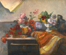 Bouquets on a Commode