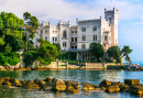 Elegant Miramare Castle, Trieste, Italy